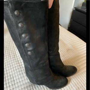 Vince Camuto: Wedge Suede Boot